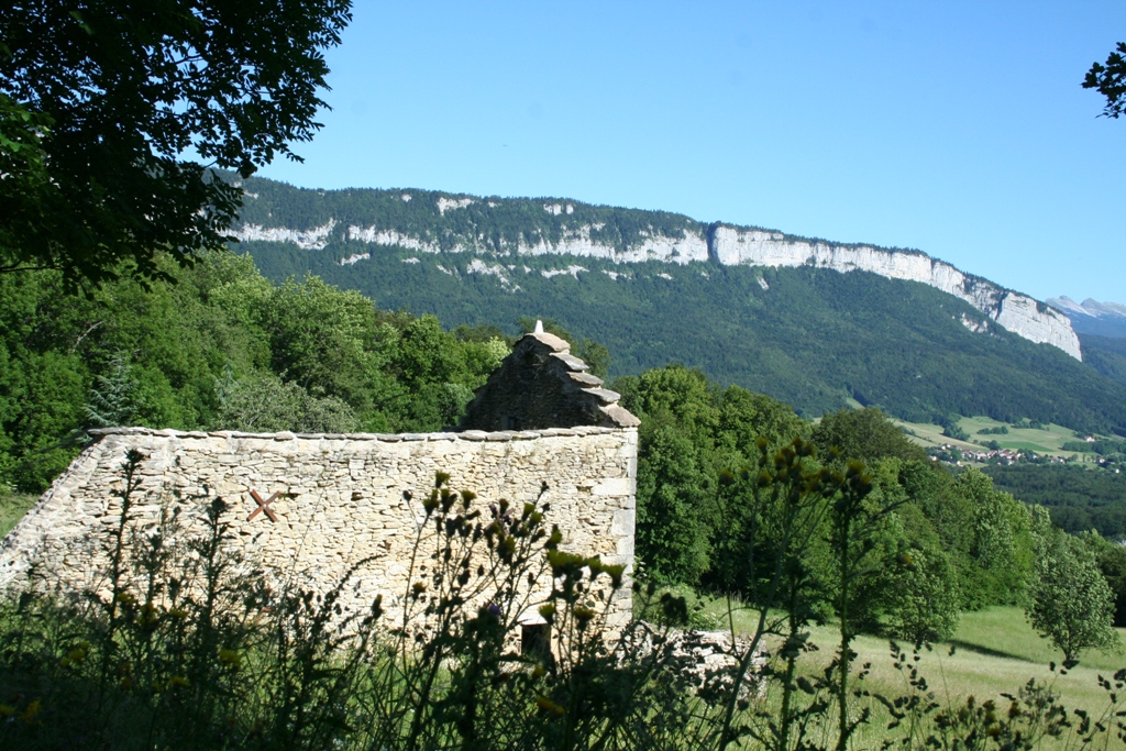 Ruines du hameau de la Goulandière