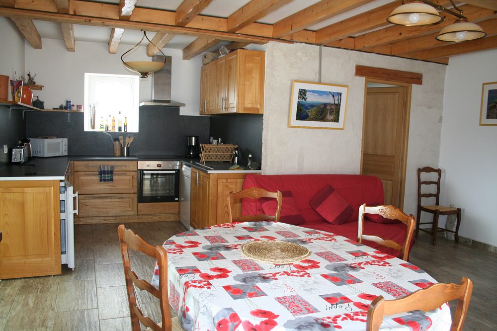 Cuisine Gîte de Ganisson